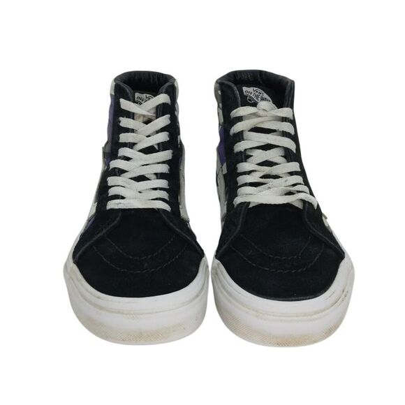 VANS SK8 Mens Pop Camo w/Purple Accents Hi Top Sneakers - Size: 5 main image 6